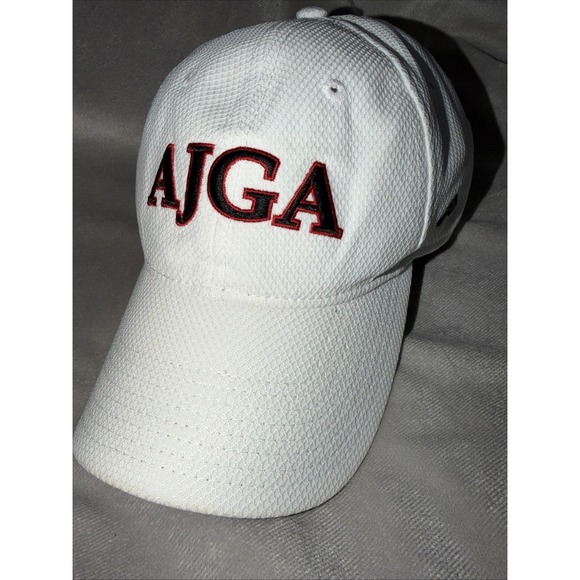 New Era Other - AJGA New Era 9Twenty Adjustable Unisex Breathable White Red Black Golf Hat